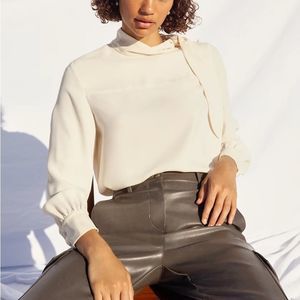 Wilfred | Cream trapèze long sleeve blouse